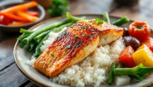 Salmon and Rice