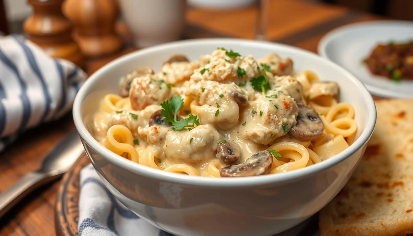 Chicken Tetrazzini